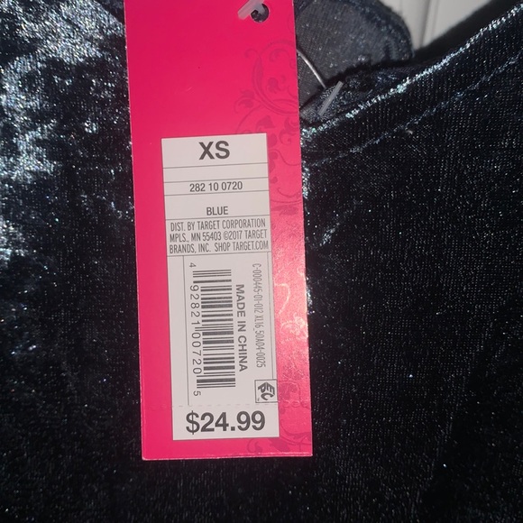Velvet romper from target - Picture 3 of 4